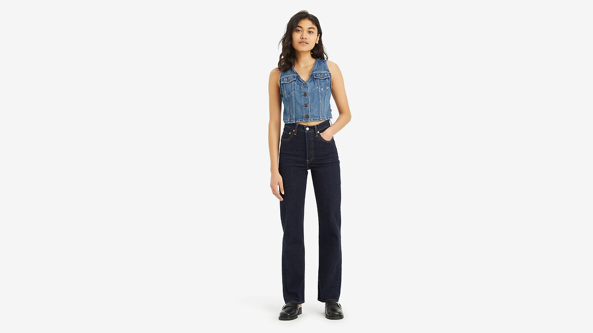 Calça jeans Levi's Ribcage Full Length