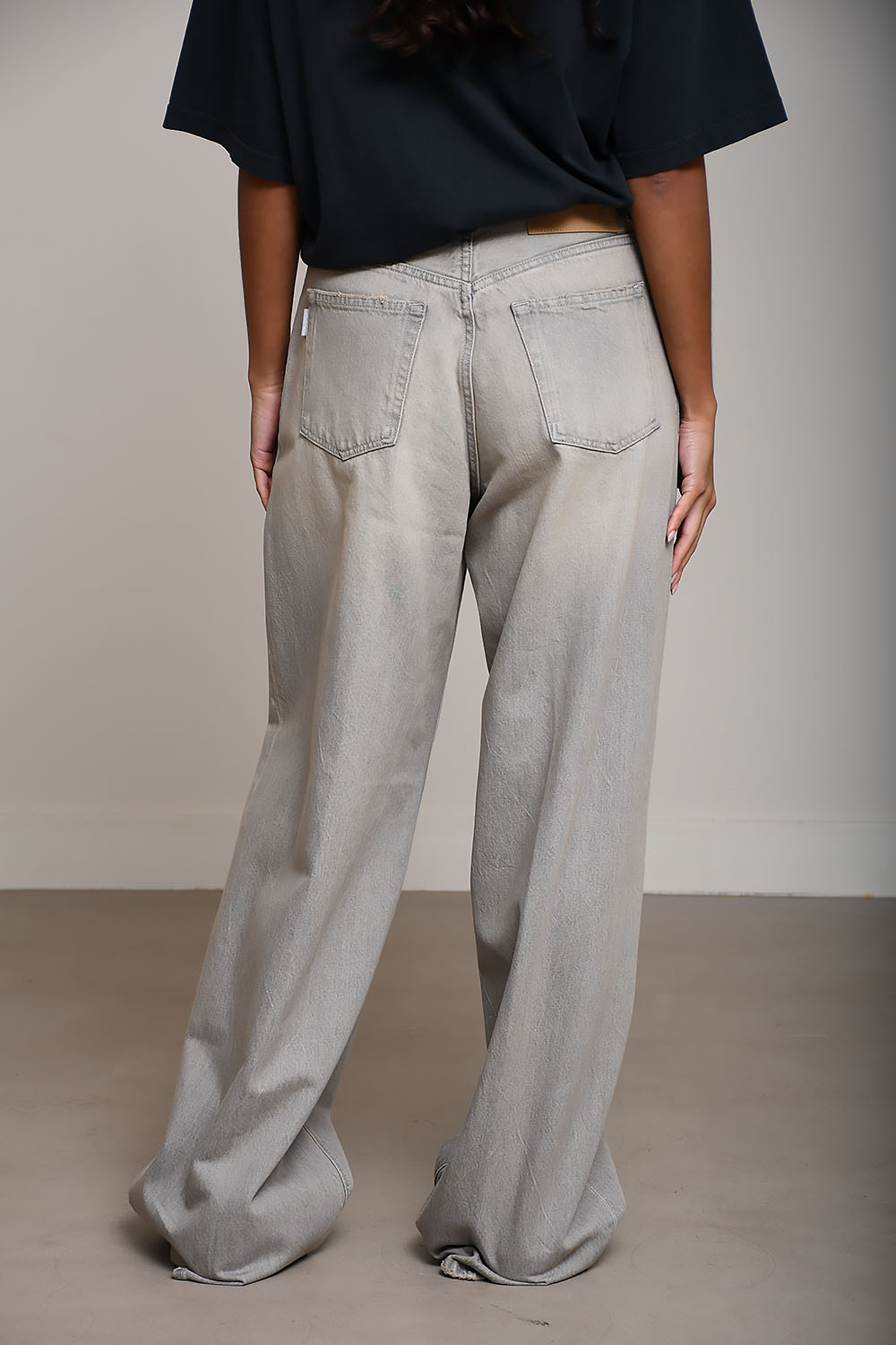 Bethany denim wide leg jeans