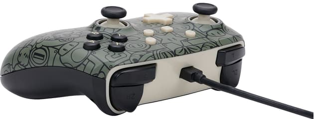 PowerA Enhanced Wired controller til Nintendo Switch (Grå)