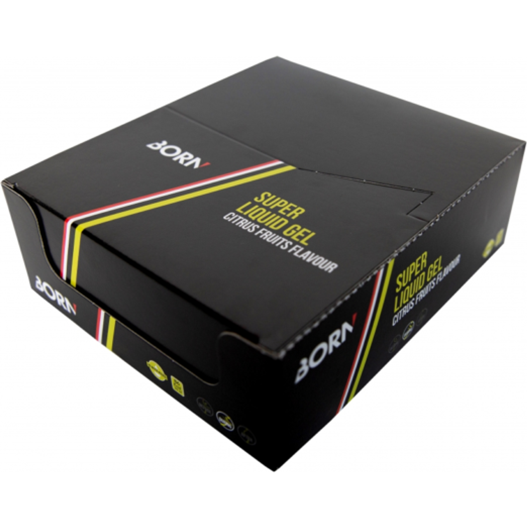 Born Super Liquid Energy Cafeïne Gel 12 Stuks Voordeelverpakking