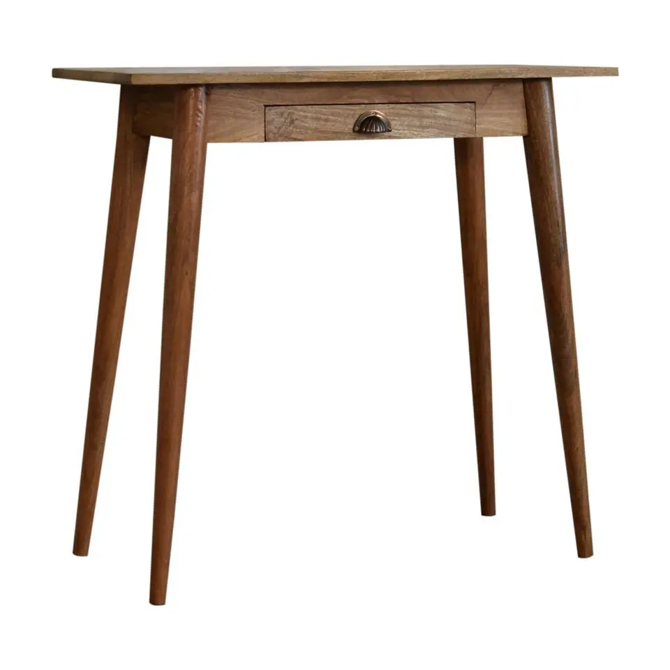 Mini Eiken-achtige Schrijftafel - Nordic Stijl