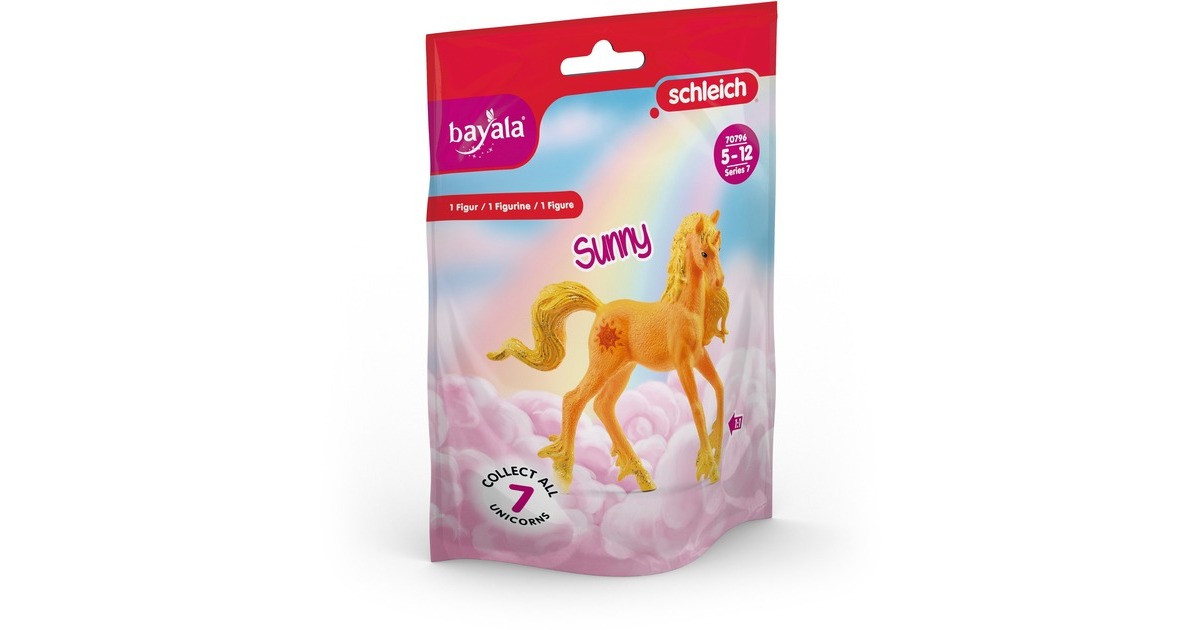 SchleichBayala - Verzameleenhoorn Sunny speelfiguur  (70796)