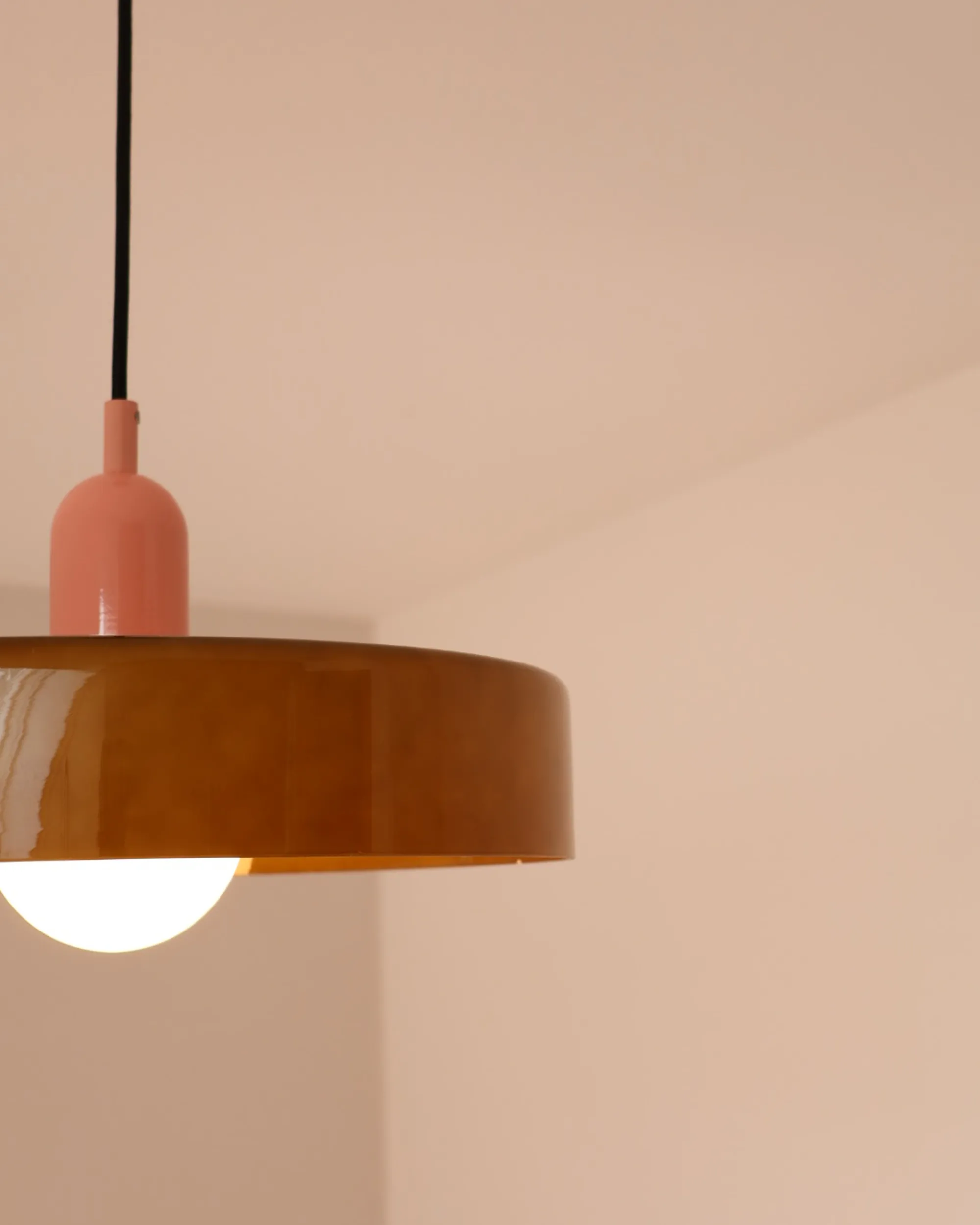 Hanglamp PAALA Glas Olijfgroen