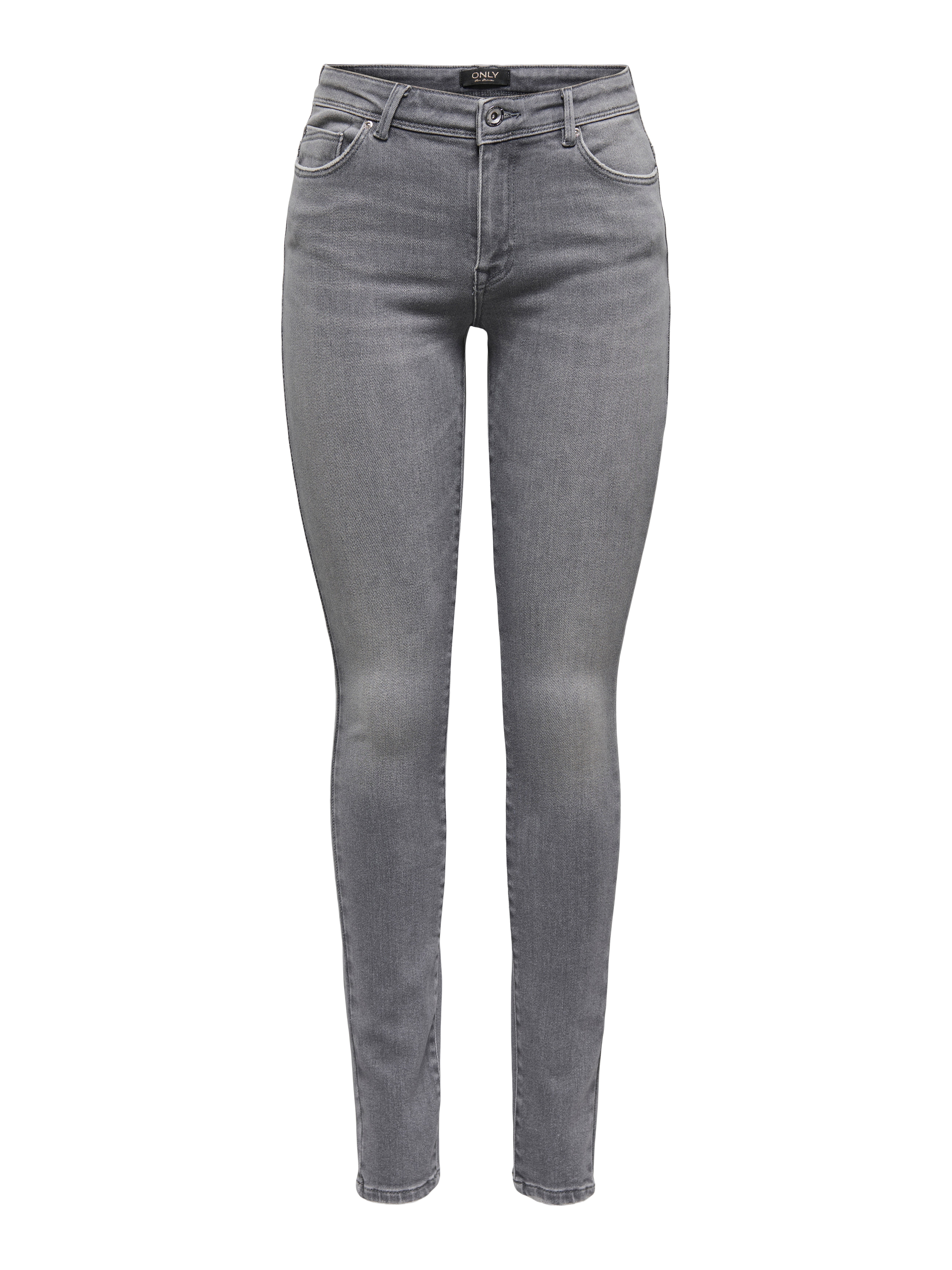 ONLSHAPE Mittlere Taille Skinny Fit Jeans Medium Grey Denim