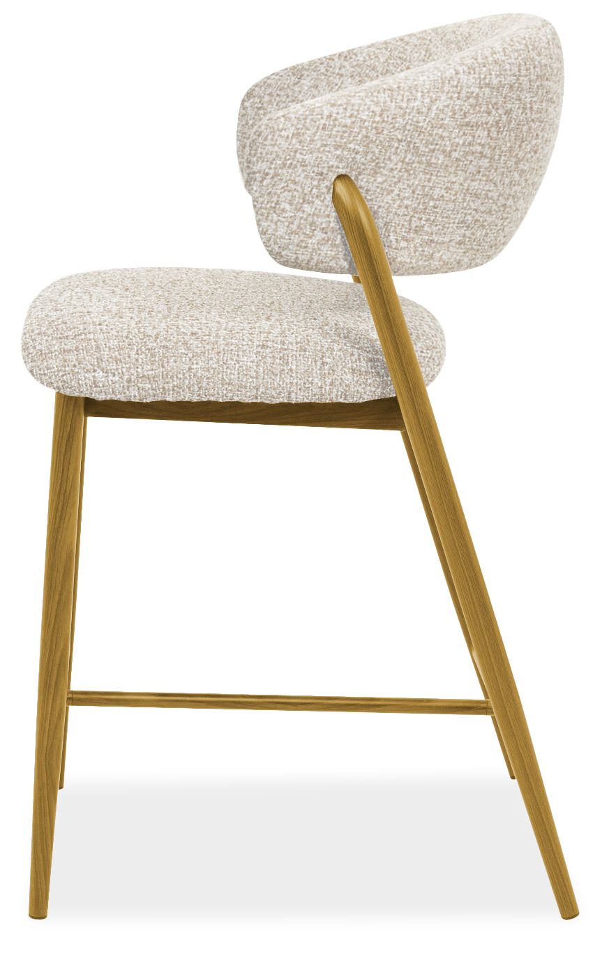 Barkruk Beige Naturel Asento B56 x D59.5 x H96 cm