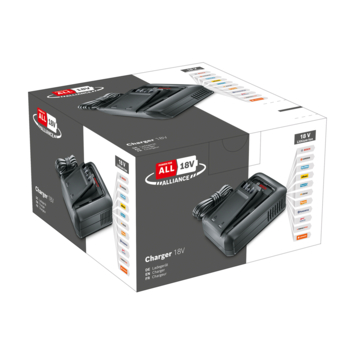 Bosch 18V P4A snellader tbv. 14.4V / 18V accu's