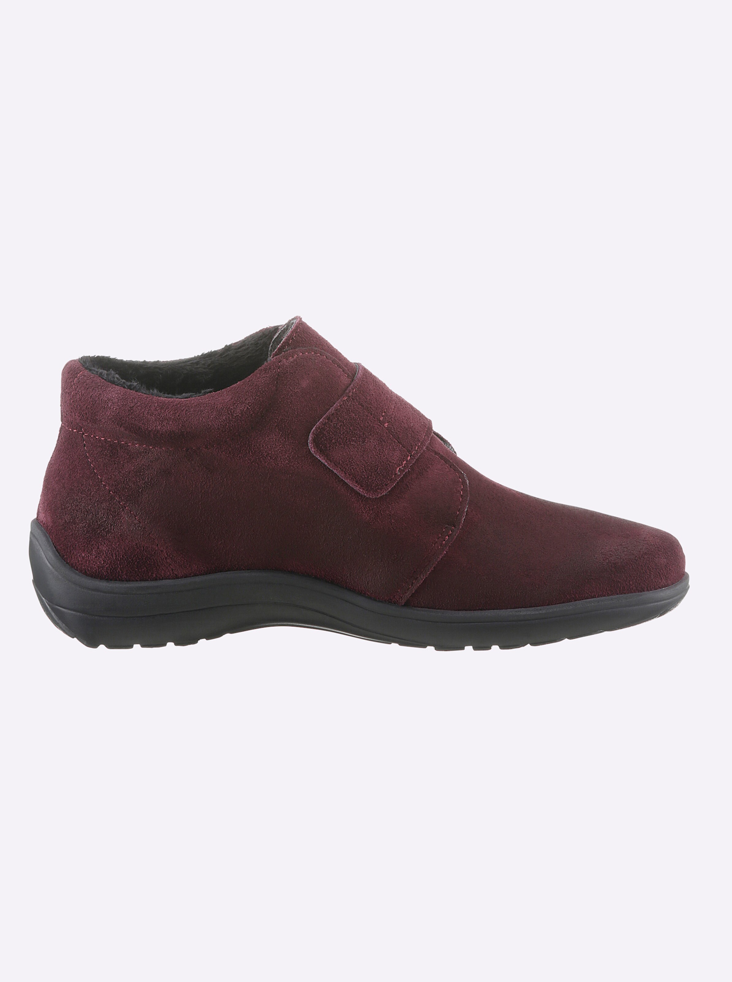 airsoft comfort+ Stiefelette in bordeaux