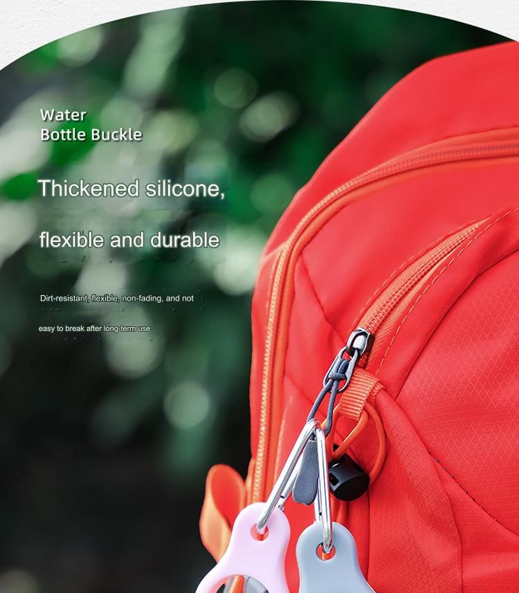 Worthbuy - Siliconen drinkfleshouderclip / set