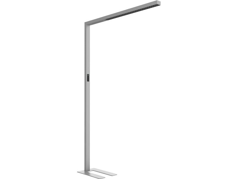 Hybriqs Bürostehleuchte Hybrid Light Four HCL, Silber Arbeitsleuchte
