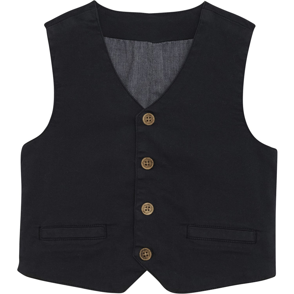Køb Minymo Dark Navy Vest Twill