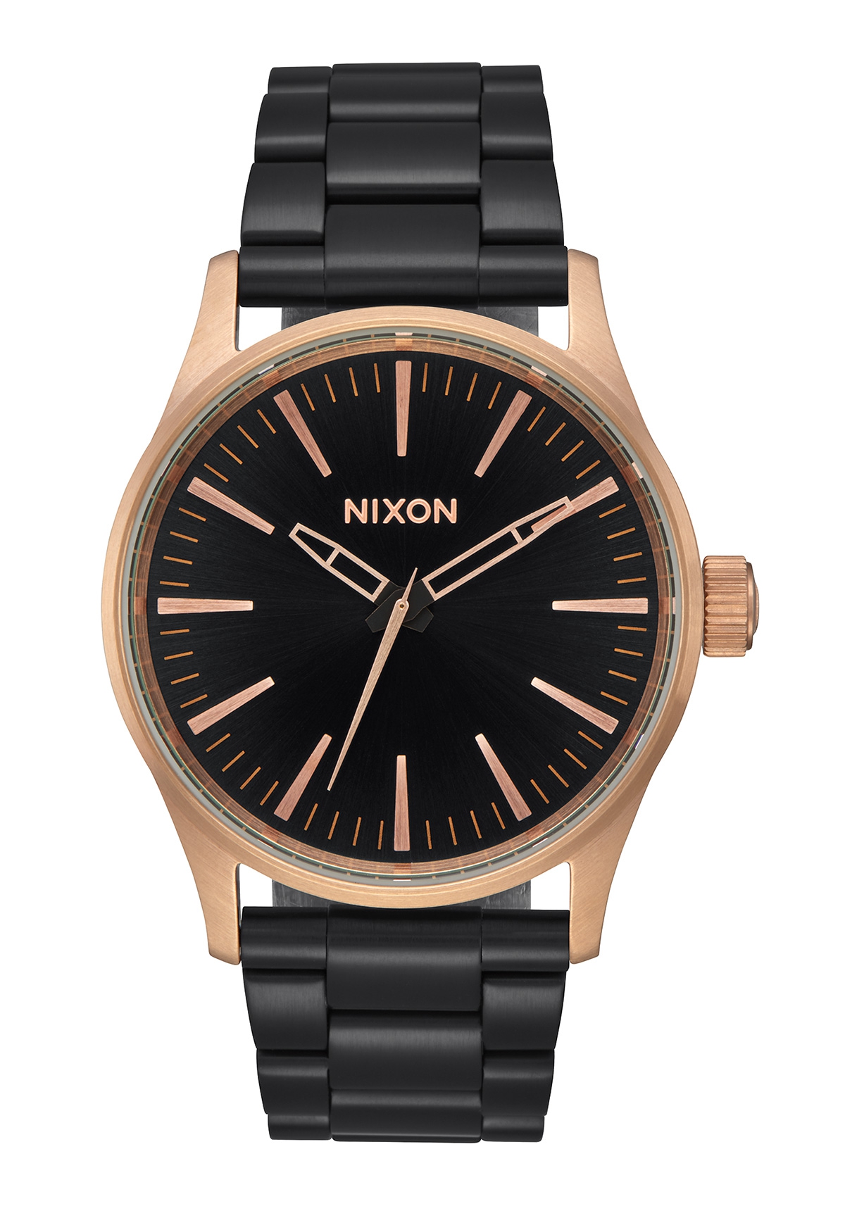 Nixon The Sentry 38 SS Black / Rose / Black A4502481