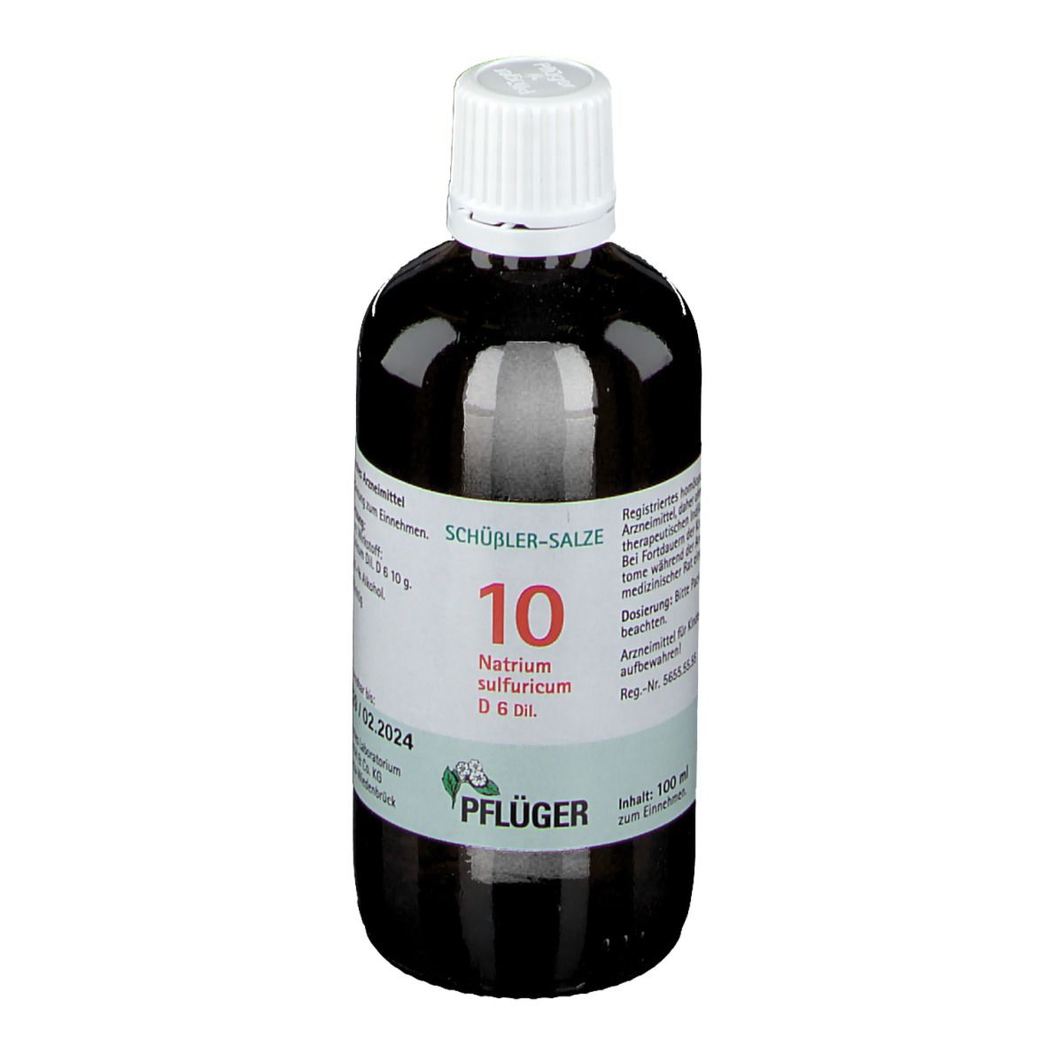Biochemie Pflüger® Nr. 10 Natrium sulfuricum D6 Tropfen