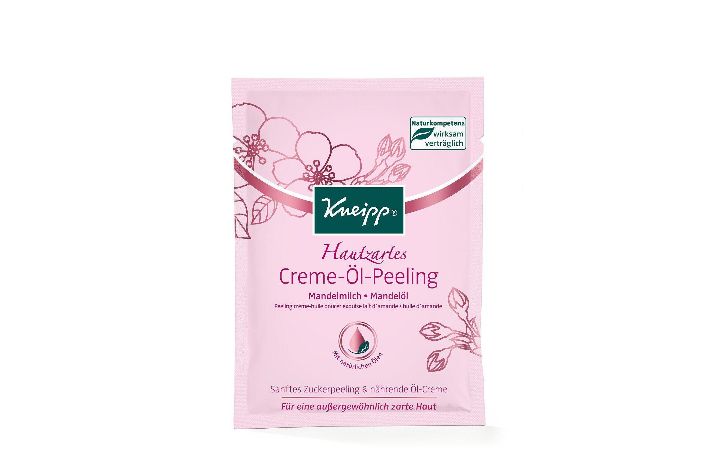 Peeling Creme-Öl Hautzart 40 mlNatürliches und reichhaltiges Ölpeeling für glatte Haut