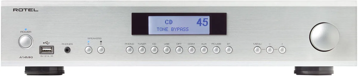 Rotel A-14 MKII Silver Amplis hi-fi stéréo