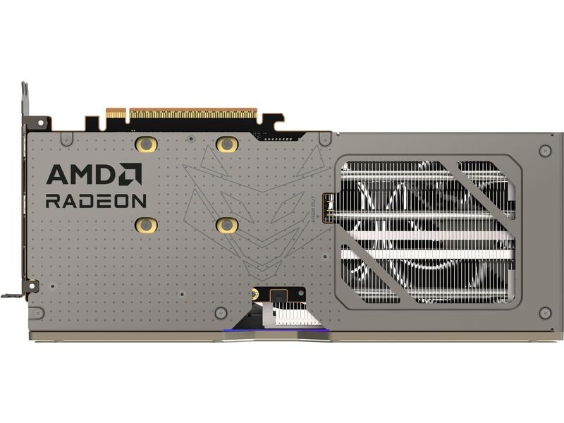 SAPPHIRE Grafikkarte AMD Radeon RX9060 XT NITRO OC 16GB GDD Grafikkarte mit 16 GB GDDR6 Speicher