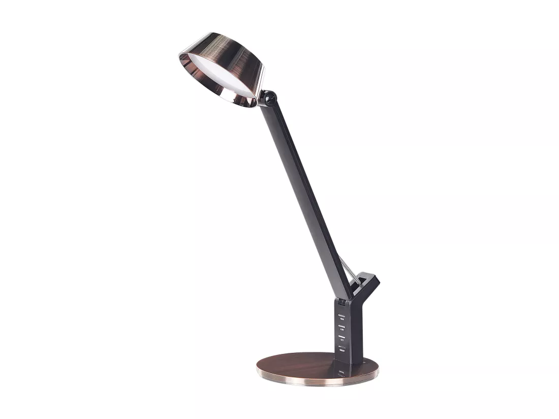 Lampe de bureau LED CHAMAELEON Avec variateur Métal Cuivré