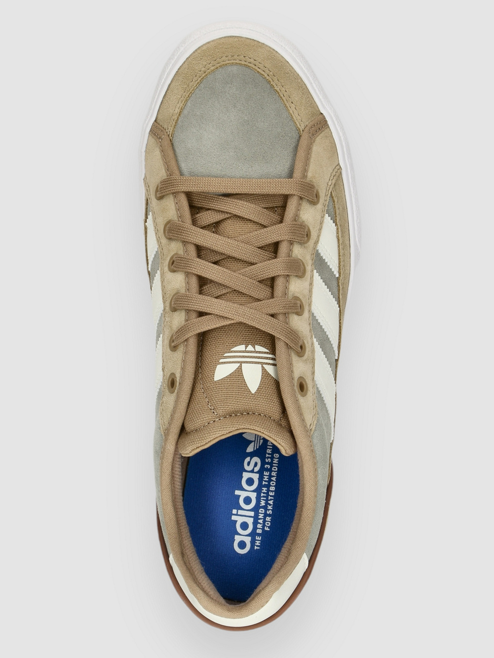 adidas Skateboarding Court Tns Premiere Skate Shoes cardbo/owhite/silpeb