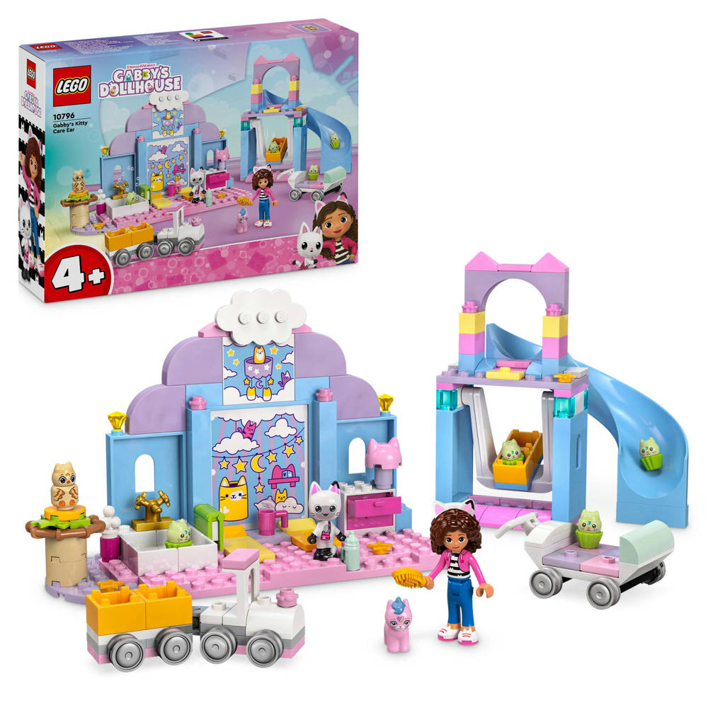 4+ Gabby's poppenhuis Gabby's kittendagverblijf Dieren Speelgoed voor Kinderen 10796