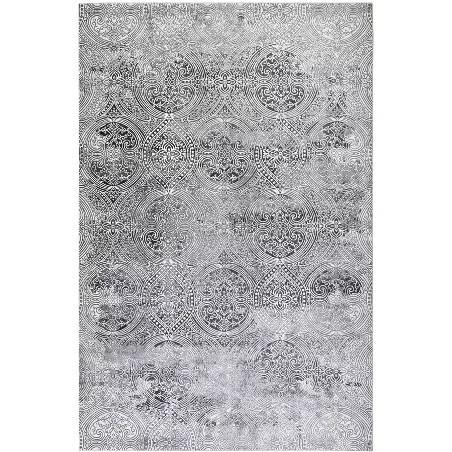 Wecon home Kurzflorteppich Grace grau