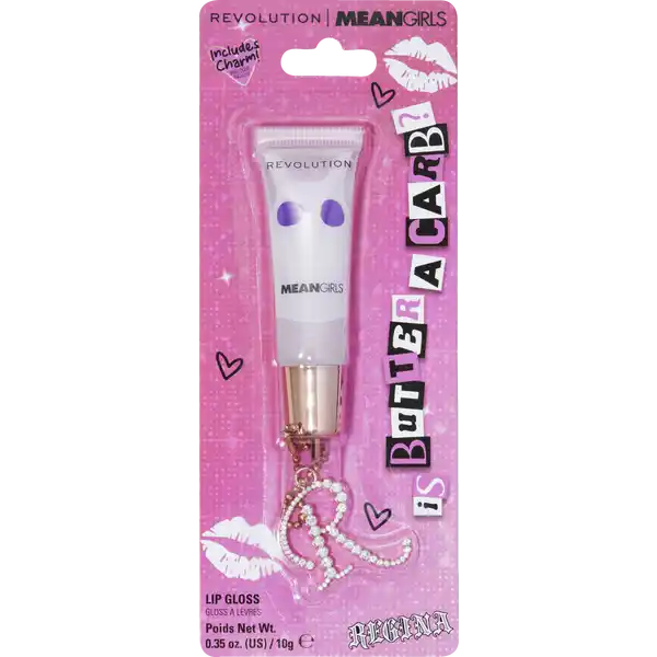 Mean Girls x Revolution Regina George Lip Gloss Clear Shimmer