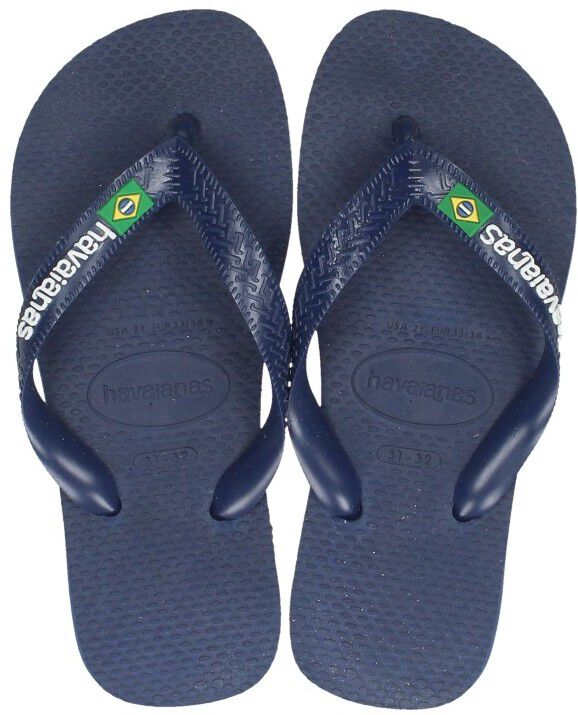 Havaianas Brasil Logo blauw