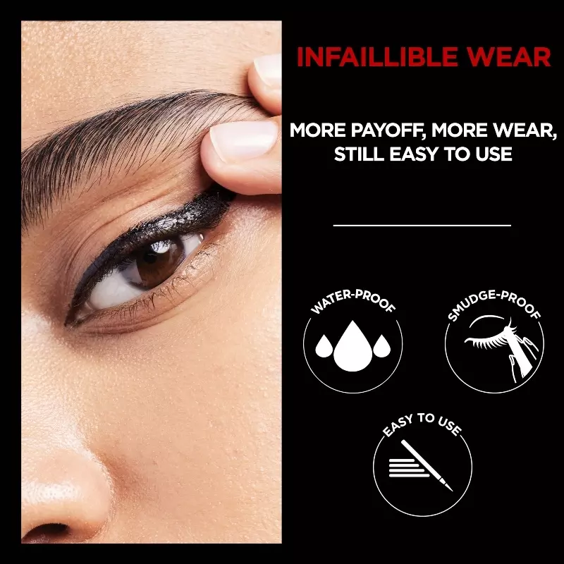 L'Oréal Paris Cosmetics Infaillible Grip 24H Precision Felt Eyeliner - 02 Brown
