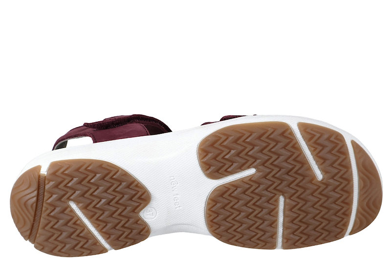 NEW FEET SANDAL I BORDEAUX OLIERET NUBUCK