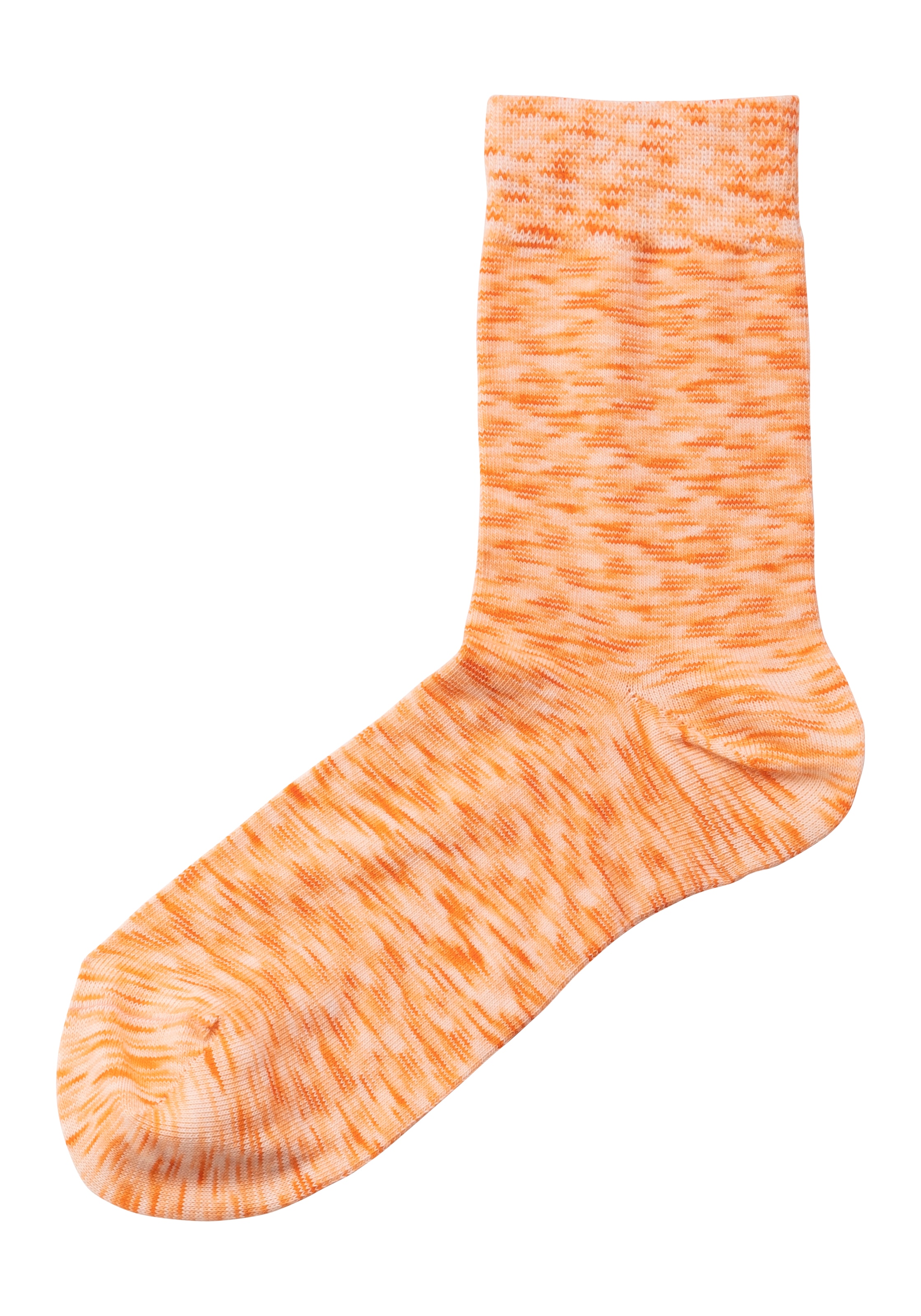H.I.S Freizeitsocken Packung, 6 Stk. tlg. mit farbigem Garn