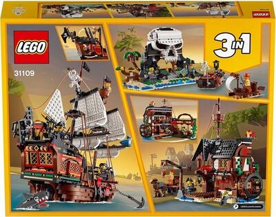 LEGO Creator 3-in-1 31109 Sjørøverskute