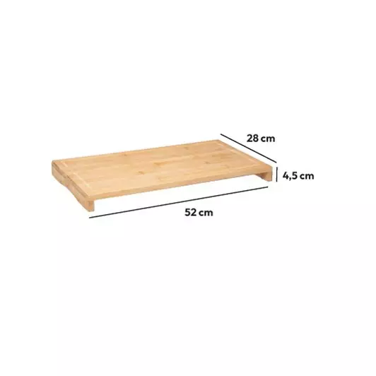Cache plaques de cuisson (52 x 28 cm) Siao Naturel
