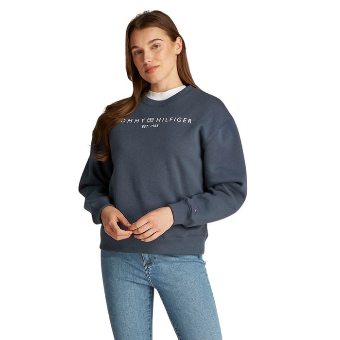 Tommy Hilfiger MDRN Regular Corp Logo Crew Sweater Dames