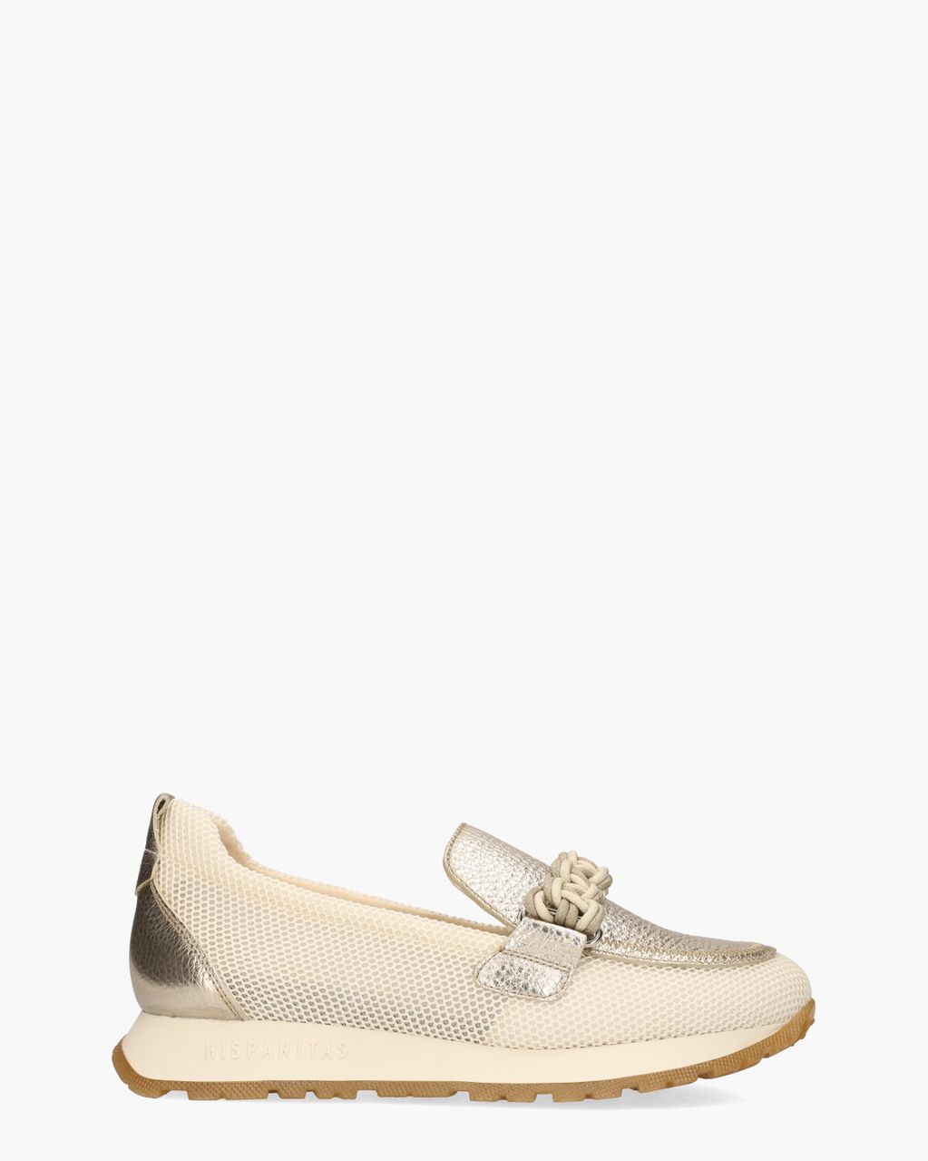 Hispanitas HV253948 Off-White/Goud Damesloafers