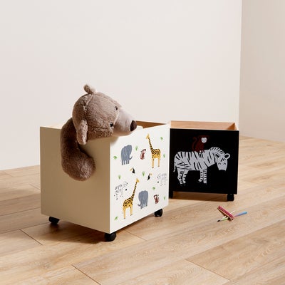 Cloudberry Castle Oppbevaringskasser 2-pack Safari