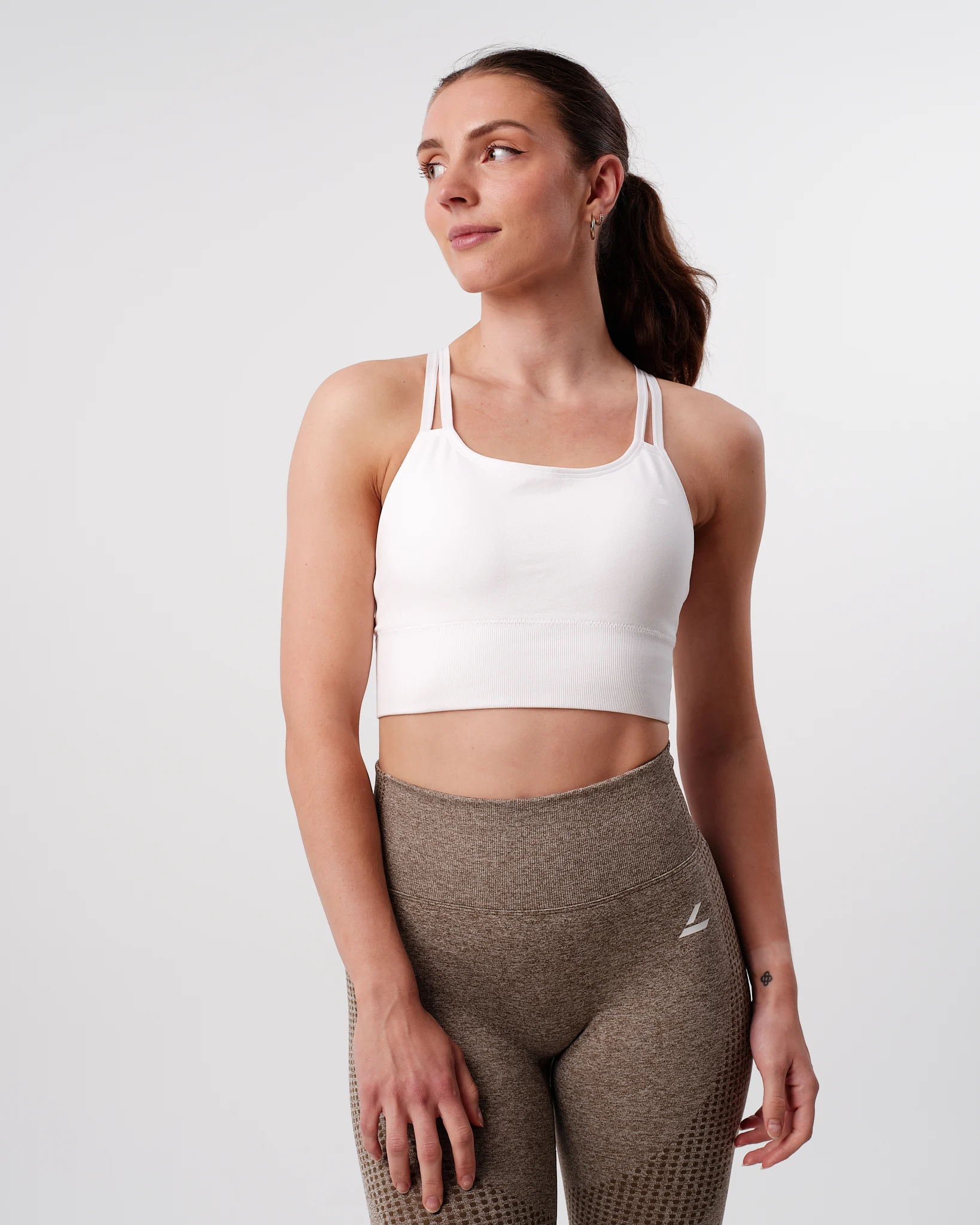 LEVITY Vamp Seamless Bra White