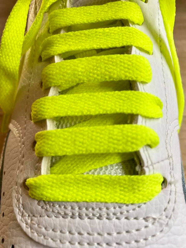 Lacets Jaune Fluo - 130 cm