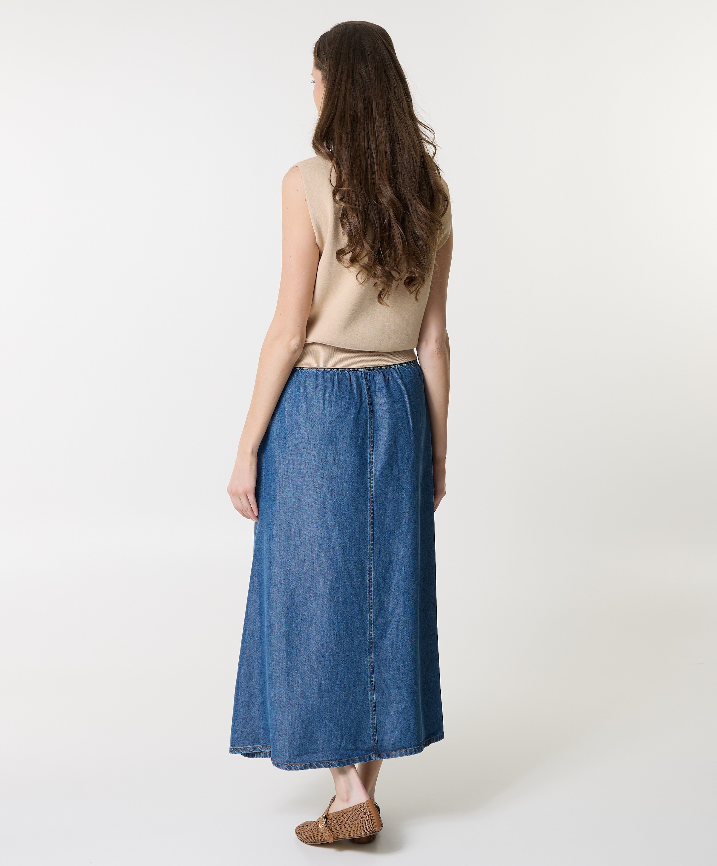 Freequent Dames rok blauw