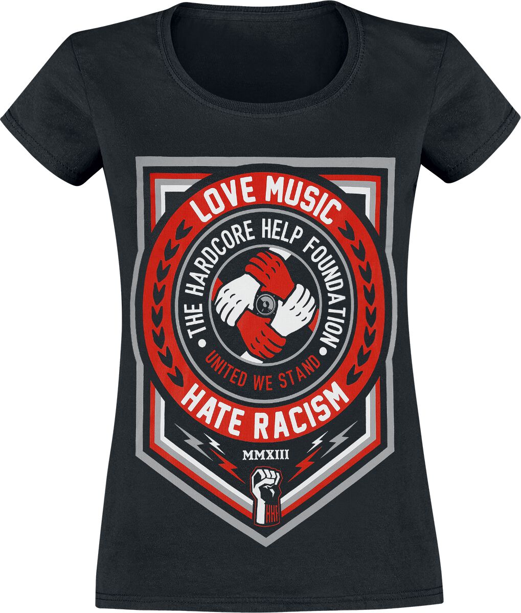 Love Music | Hardcore Help Foundation T-Shirt Manches courtes