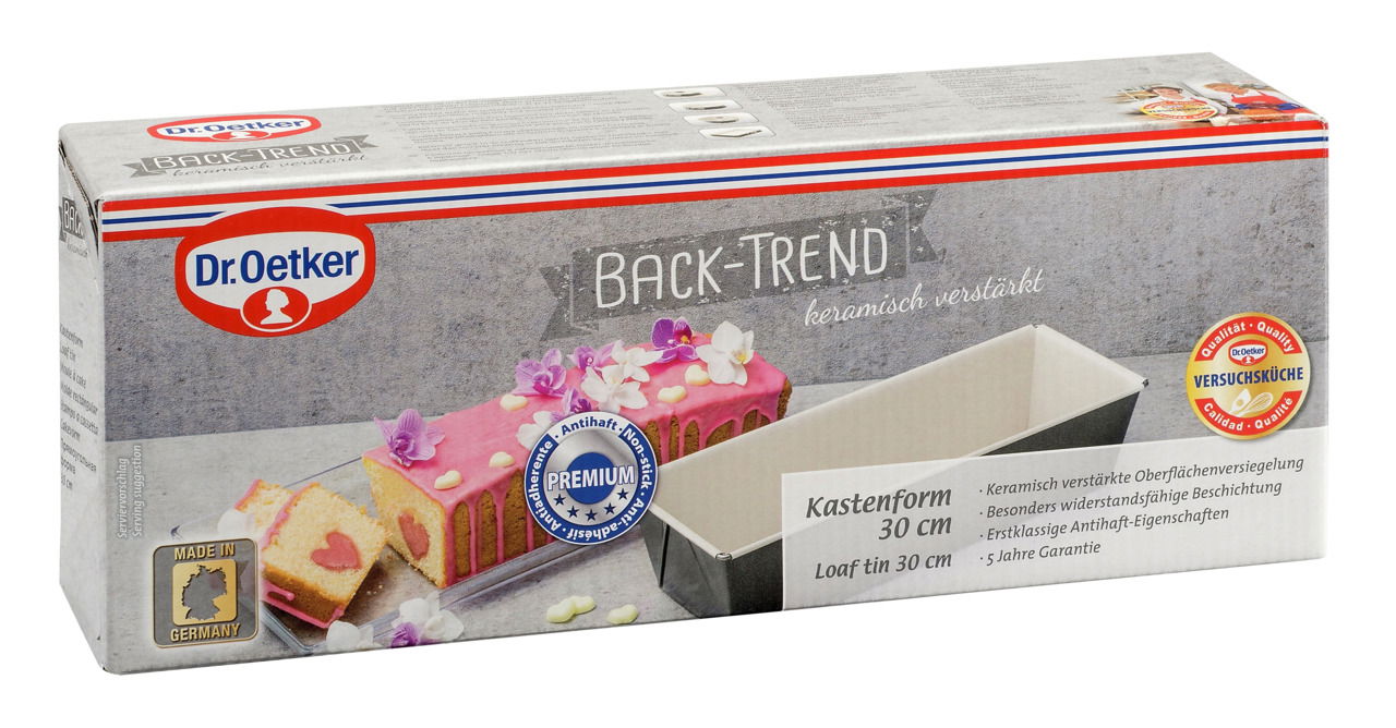 Dr. Oetker Kastenform 30 cm BACKTREND