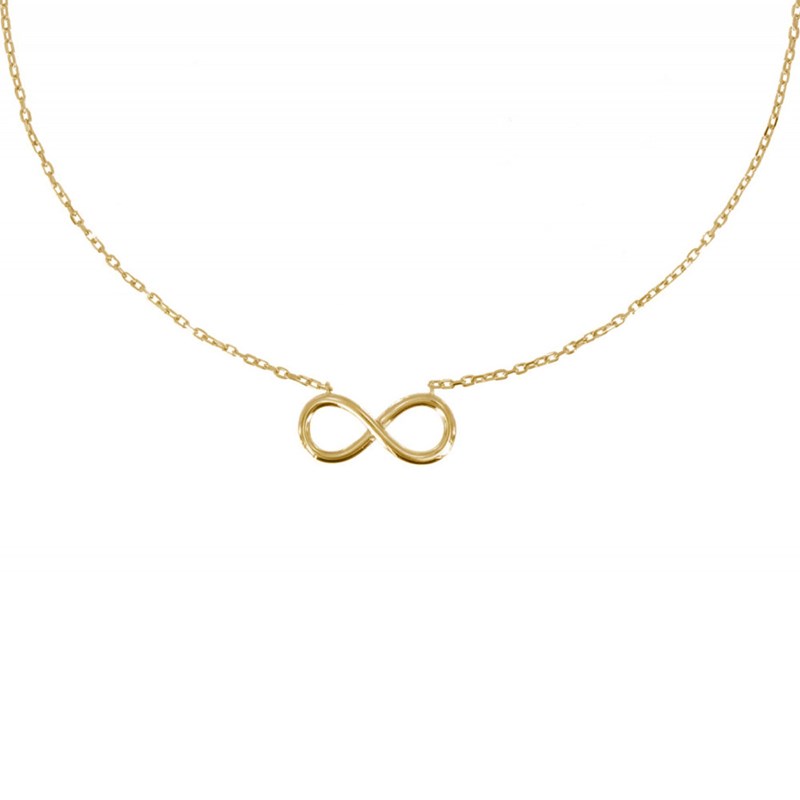 Collier Infini Plaqué Or
