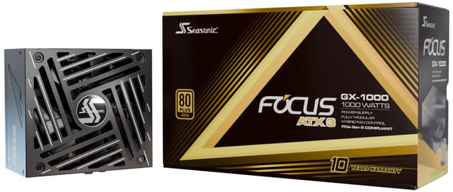 Seasonic FOCUS GX-1000 1000W strømforsyning