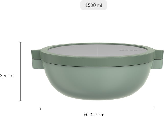 Mepal Bento lunchbox Vita lichtblauw 24 x 20,7 x 8,5 cm
