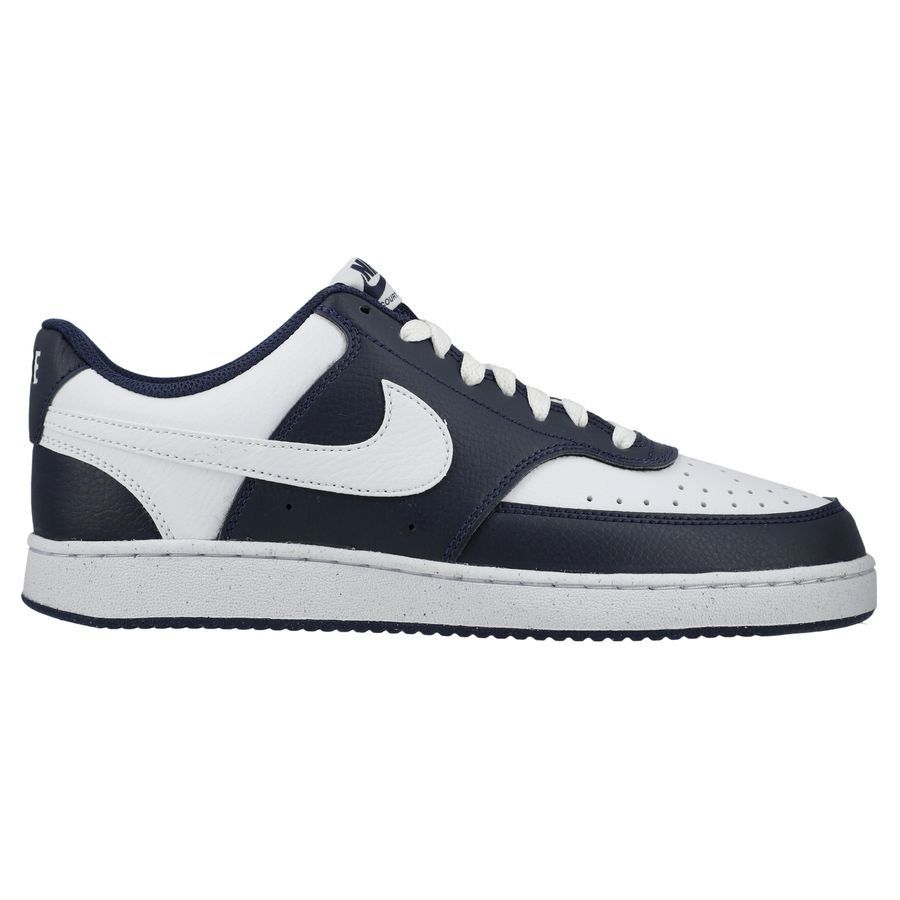 Nike Chaussures Court Vision Low - Bleu Marine/Blanc
