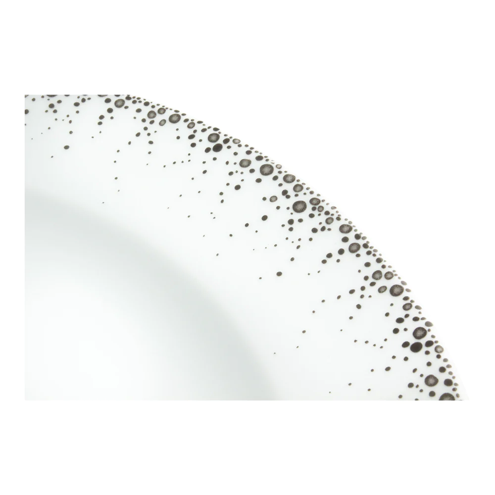 Plat presentation Boréalis gris 32 cm Table passion