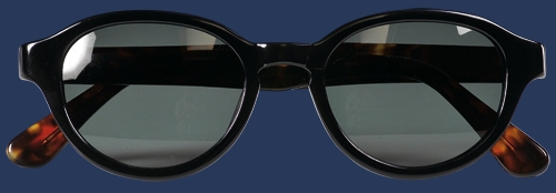 Sonnenbrille Dame Petit Acetat, Black/Havanna