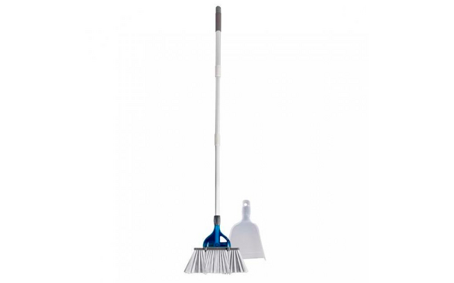 Brunner Teleskopbesen Franky 69 bis 125 cm inklusive Kehrschaufel