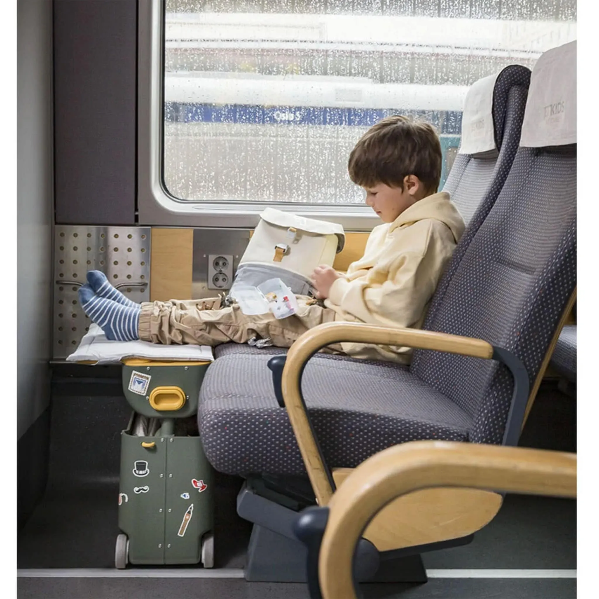 Stokke Lit de Voyage Jetkids Bedbox V3 de Stokke - Golden Olive