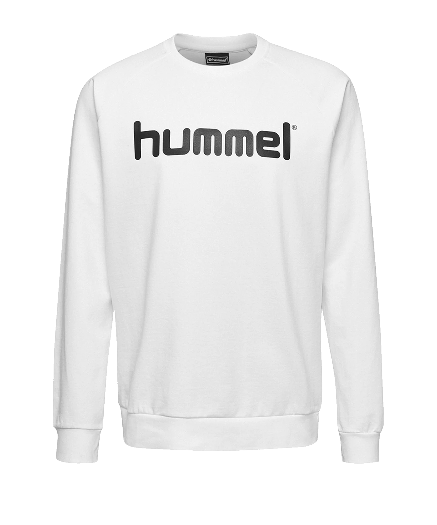 Hummel Cotton Logo Sweatshirt Weiss F9001