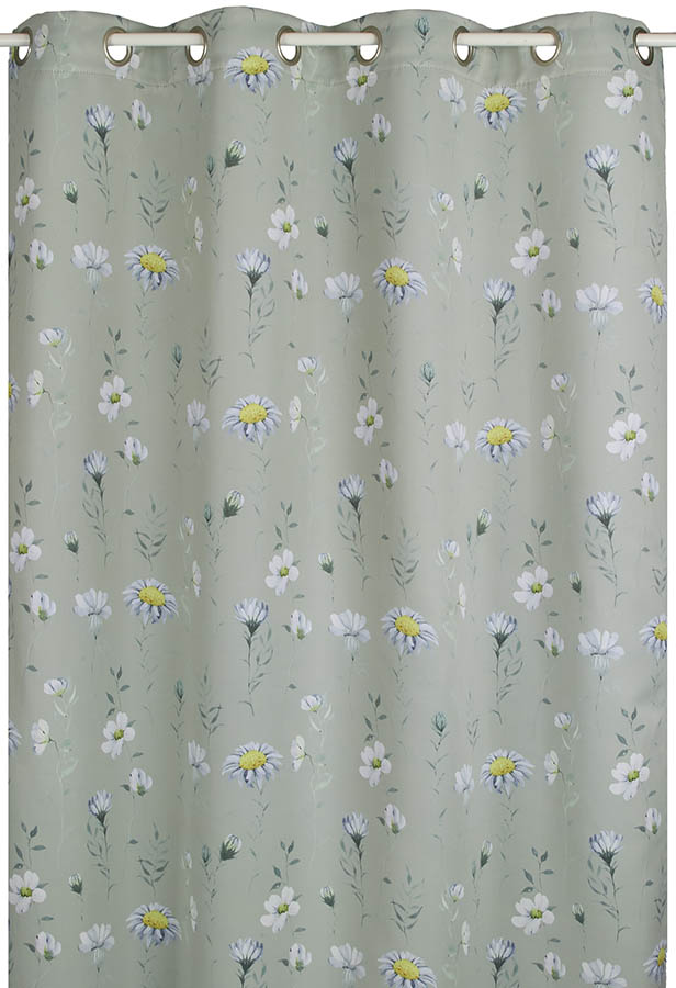 Ellis lysdempende gardin 140x160 grønn