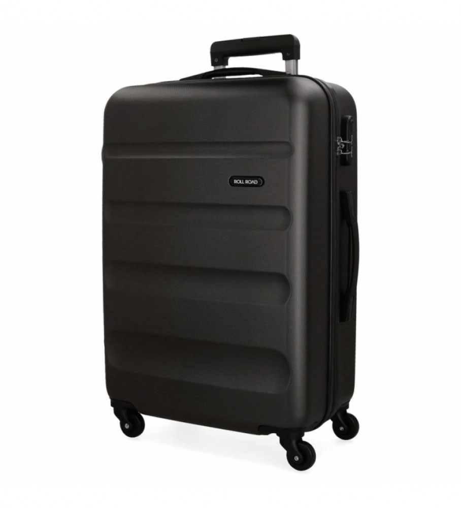 Mala rígida média Roll Road 65cm Roll Road Flex preta