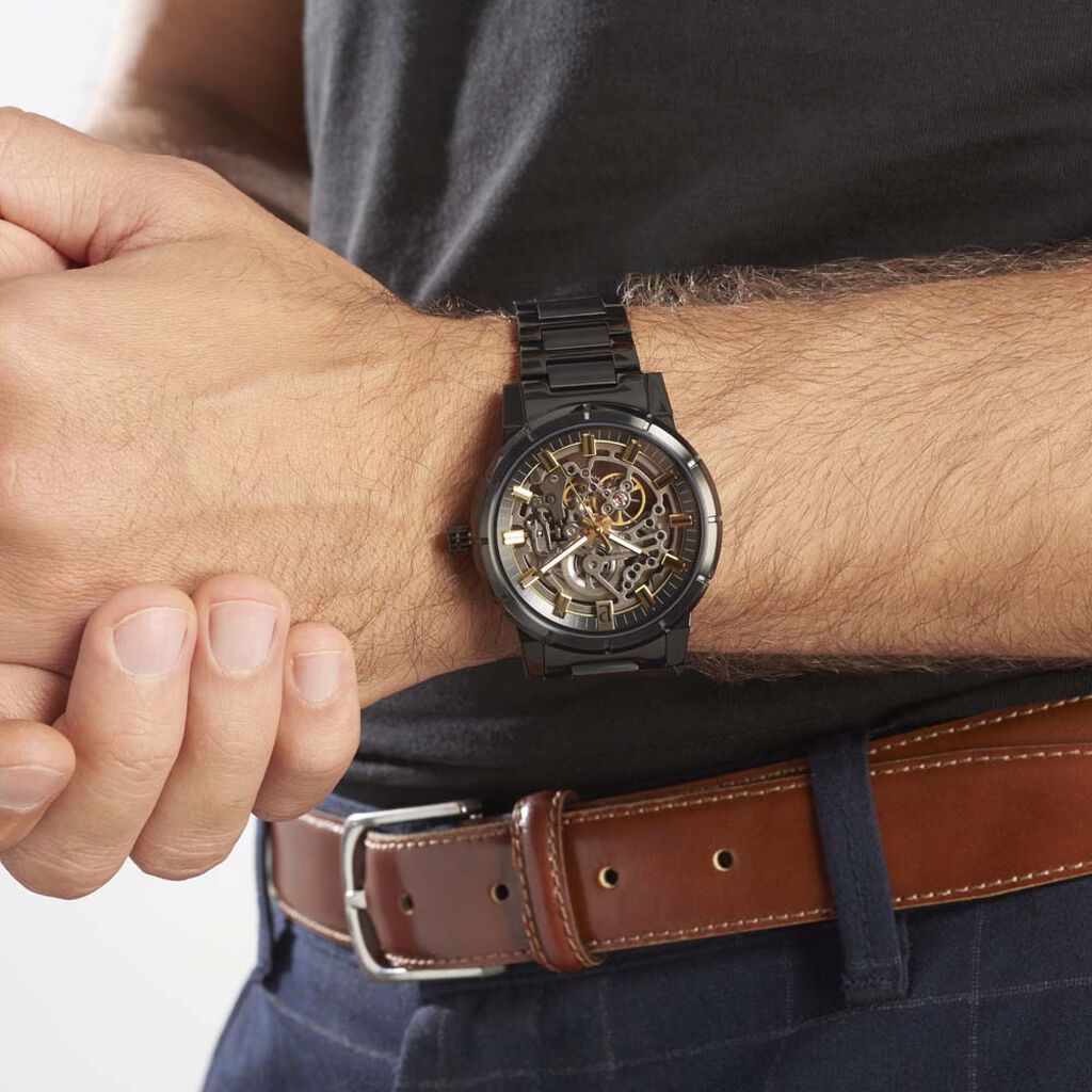 Montre Pierre Lannier Collection Automatic Noir